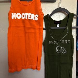 Two hooters tank tops